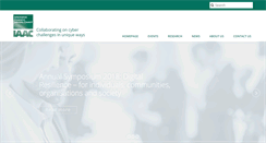 Desktop Screenshot of iaac.org.uk